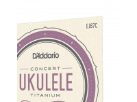 D'Addario EJ87C Titanium Ukulele Strings, Concert D'Addario EJ87C Titanium Ukulele Strings, Concert